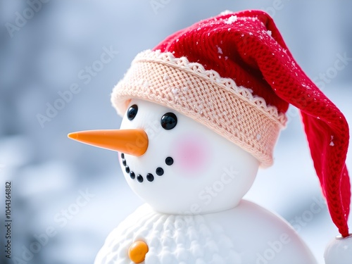 snowman in a hat
