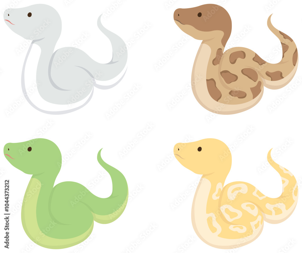 Obraz premium ヘビセット