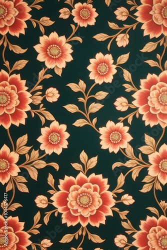 flowers pattern wallpaper