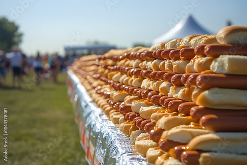 hotdog eating competition 
