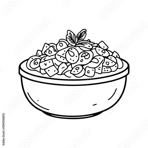 Russian Olivier Salad