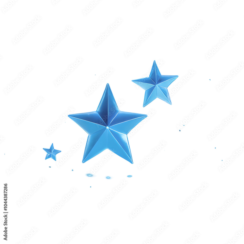 Obraz premium A Mesmerizing Display of Shimmering Blue Stars Against a Dark Background Evoking Wonder and Imagination in Every Viewer