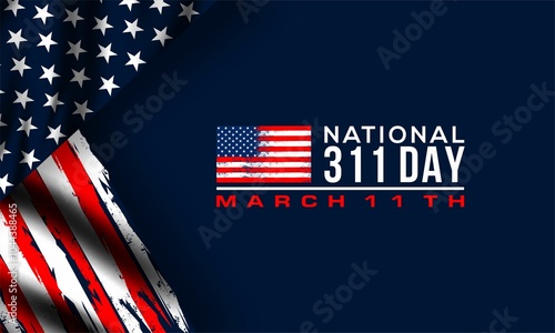 National 311 Day background , March 11 th, offers an annual reminder that 311 is a resource for communities around the country to connect with their city and non-emergency services. photo