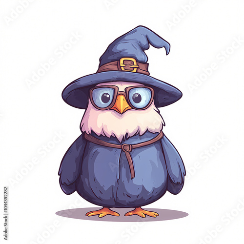 Discover the enchanting world of the whimsical wizard owl a unique character embodying magic and charm perfect for stories illustrations and creative projects photo