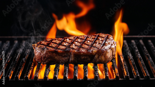 Sizzling Steak on the Grill...