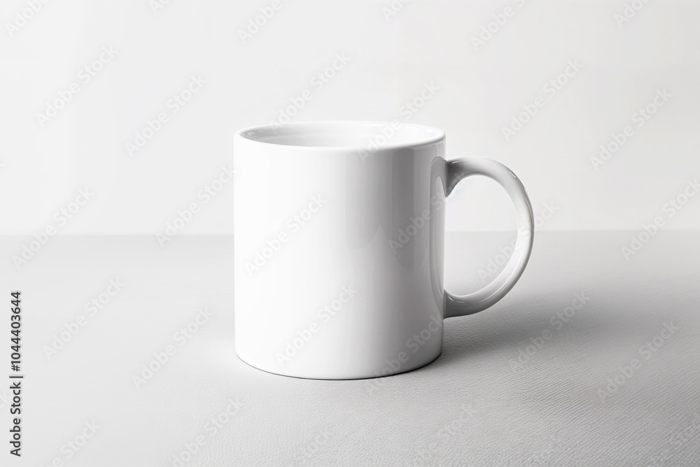 Obraz premium Mug Mockup on White Background