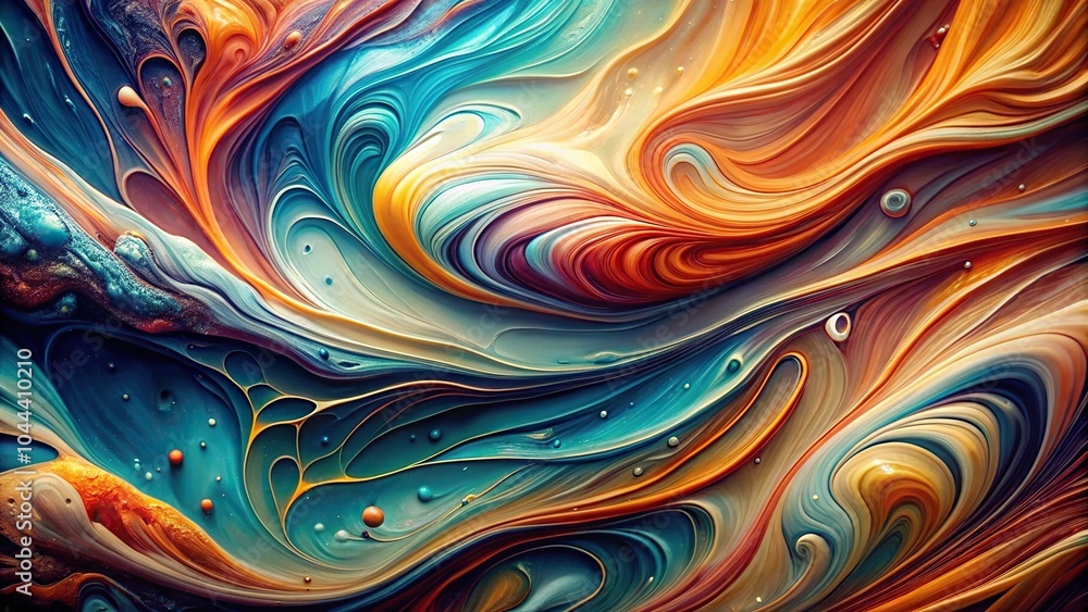 Reflected elegant fluid painting ideal for high end products Reflected elegant fluid painting ideal for high end products
