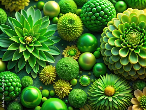 Elevate your creative projects with this sophisticated abstract green background template, designed to inspire digital art designs and evoke a serene, elegant atmosphere in every piece.