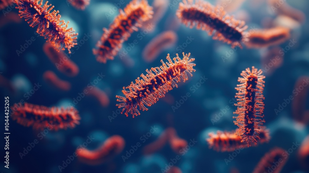 Ancient microbes under microscope reveal intricate cellular structures, showcasing their mysterious and ancient nature, ideal for scientific and educational content. Ancient microbes under microscope reveal intricate cellular structures, showcasing their mysterious and ancient nature, ideal for scientific and educational content.