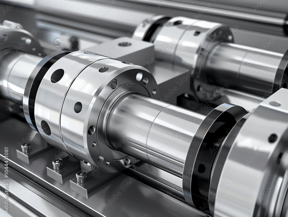CNC metal roller with advanced features CNC metal roller with advanced features