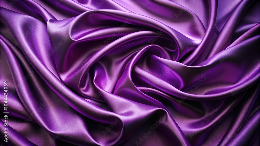 Fototapeta premium Luxurious purple silk background perfect for elegant designs, luxury, fabric, texture, elegant, smooth, vibrant, rich, opulent