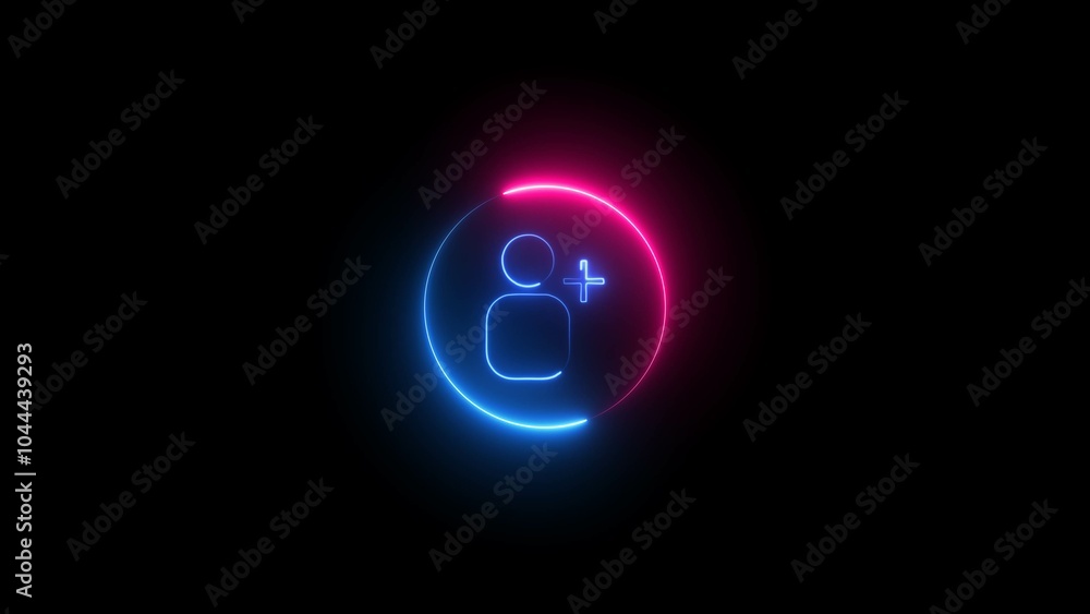 User profile icon, neon rainbow visuals, gradient mesh graphics, glowing colorful aesthetic. Anonymous man in a suit, User profile icon, neon rainbow visuals, gradient mesh graphics, glowing colorful aesthetic. Anonymous man in a suit,