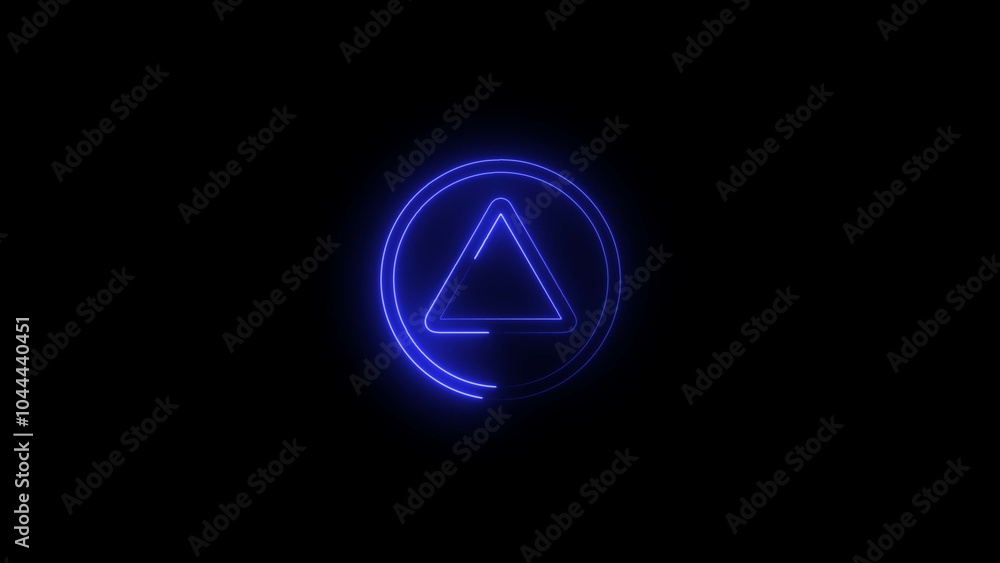Video, audio neon play button icon glowing play button . Press to play. Start button sign .Neon glowing play button. Video, audio neon play button icon glowing play button . Press to play. Start button sign .Neon glowing play button.