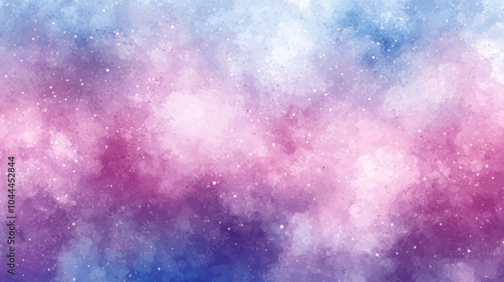 Abstract Watercolor Galaxy Background Pink Blue Purple Stars Cosmic Space Nebula Abstract Watercolor Galaxy Background Pink Blue Purple Stars Cosmic Space Nebula