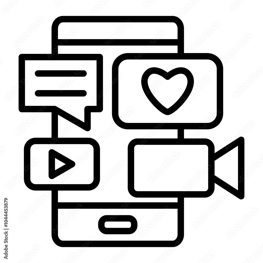 Social Media Icon Social Media Icon