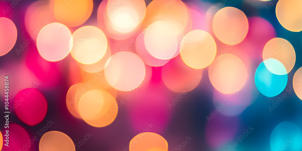 Soft Colorful Bokeh Lights Background Soft Colorful Bokeh Lights Background