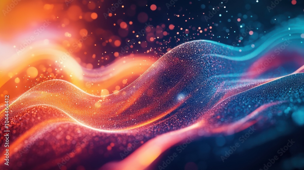 An abstract digital background with vibrant, swirling lines of light and particles, creating a sense of movement and energy, perfect for tech and innovation projects. An abstract digital background with vibrant, swirling lines of light and particles, creating a sense of movement and energy, perfect for tech and innovation projects.
