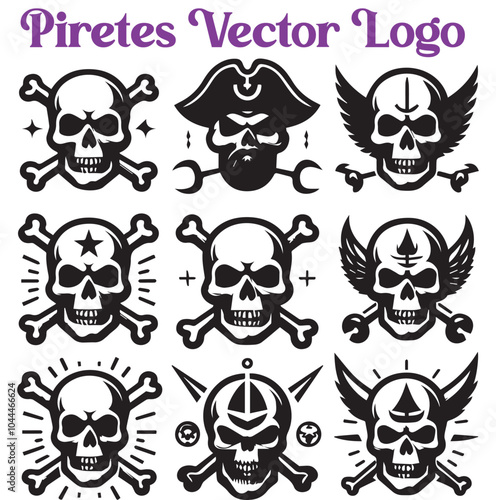 Pirates Vector logo set t