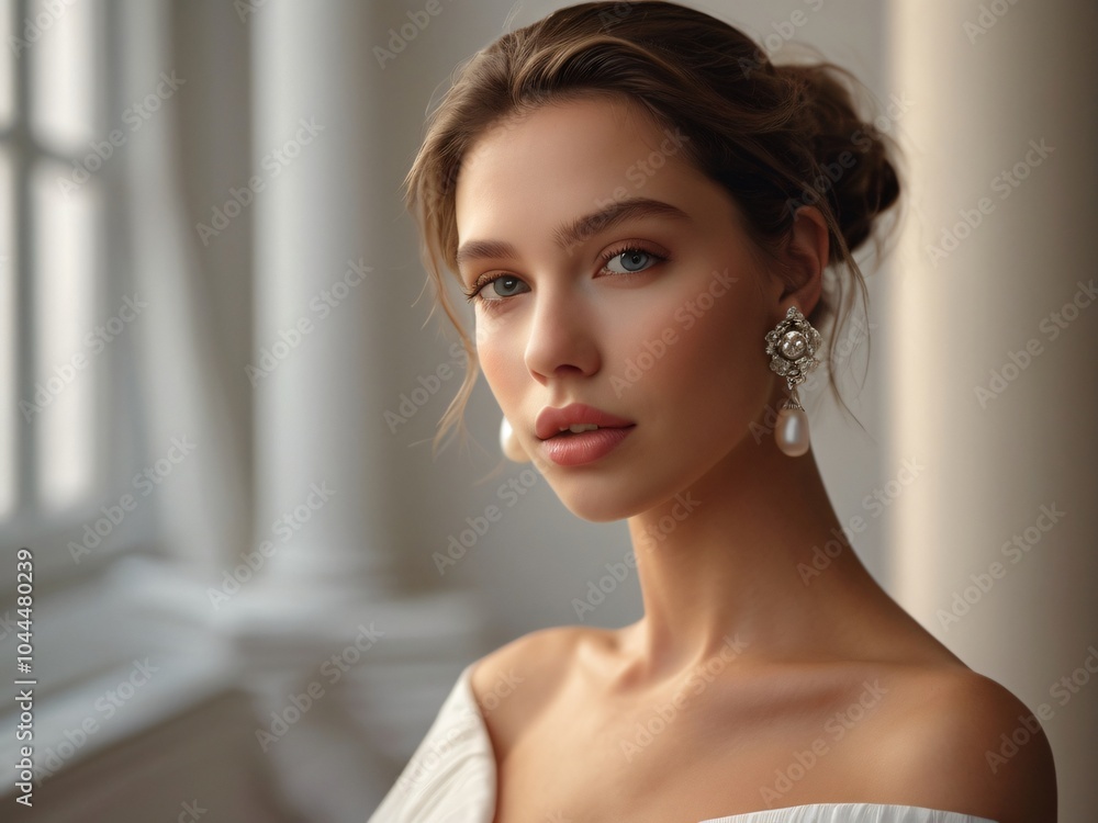 Naklejka premium beauty fashion