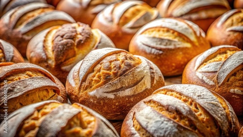 Wallpaper Mural Close-up of freshly baked bread loaves , bakery, food, carbs, delicious, breakfast, artisan, rustic, homemade, wheat Torontodigital.ca