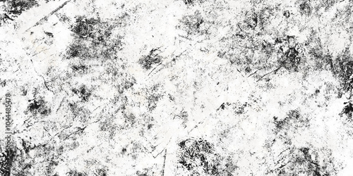 Grunge black and white crack paper texture design. Grunge surface wall cracks brushed plaster wall. Abstract seamless vector gray concrete texture. Gray distressed grunge texture or panorama wall art.
