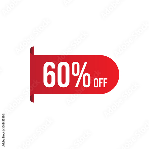 red sale tags displaying discounts. Ideal for promotions or marketing materials during sales events or seasonal offers.