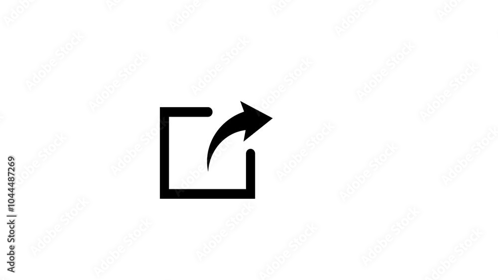 Next arrow icon animation on background Next arrow icon animation on background