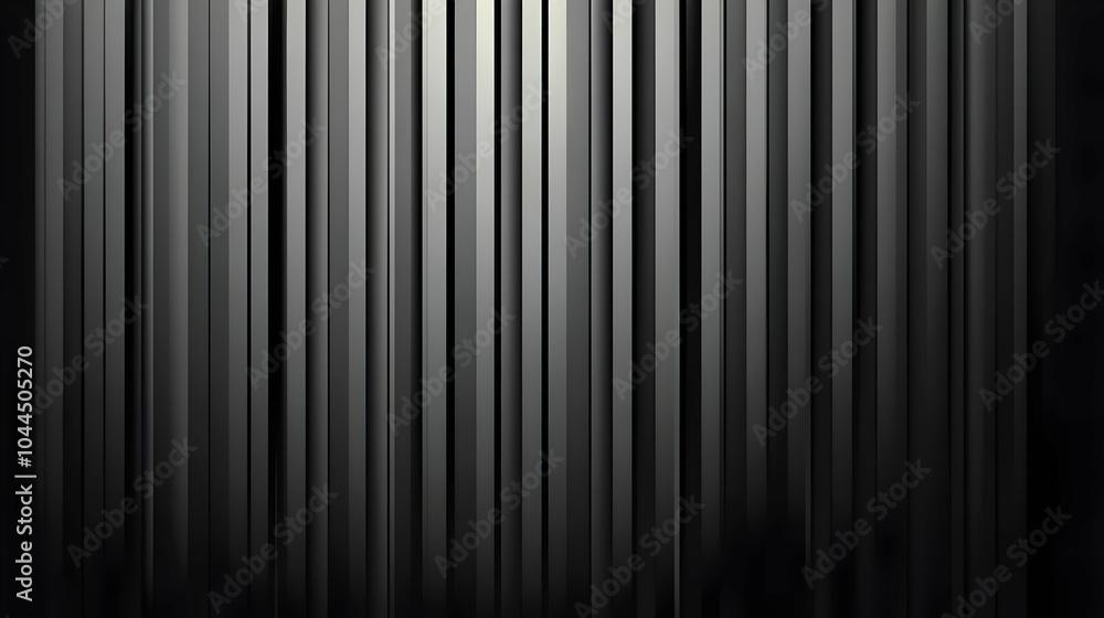 Obraz premium Vertical Gradient from Black to Gray Background