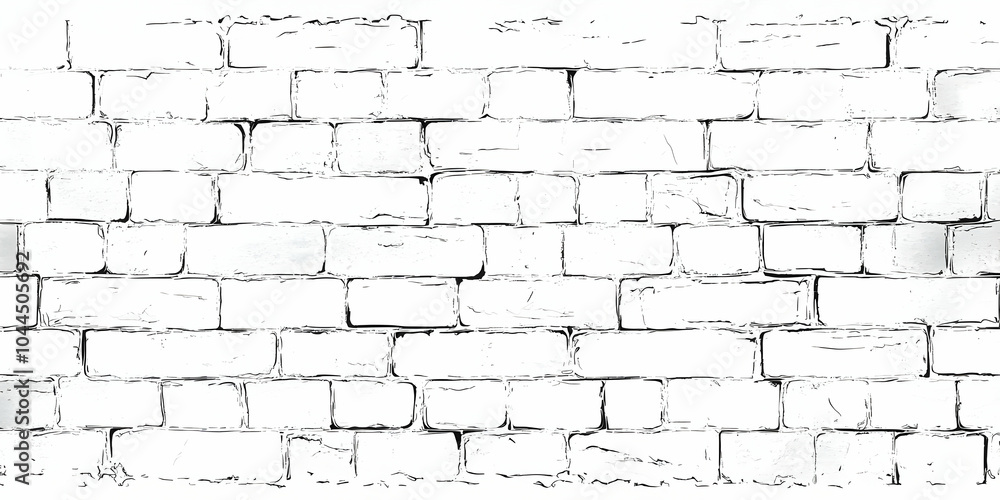 Distressed White Brick Wall Texture for Design Projects Distressed White Brick Wall Texture for Design Projects