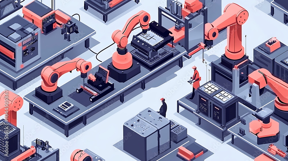 Revolutionizing production a glimpse into the future of manufacturing with advanced robotic automation systems in modern facilities Revolutionizing production a glimpse into the future of manufacturing with advanced robotic automation systems in modern facilities