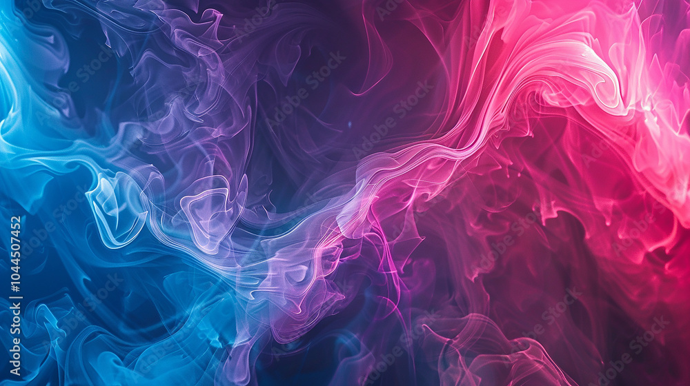 Fototapeta premium blended colorful dark pink and blue gradient abstract background