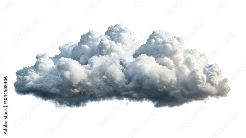 A fluffy, white cloud against a plain background, suggesting softness and tranquility. A fluffy, white cloud against a plain background, suggesting softness and tranquility.