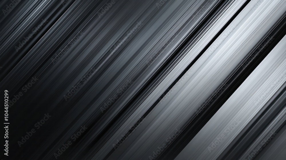 Fototapeta premium An abstract background featuring a smooth gradient transitioning from light gray to dark black,
