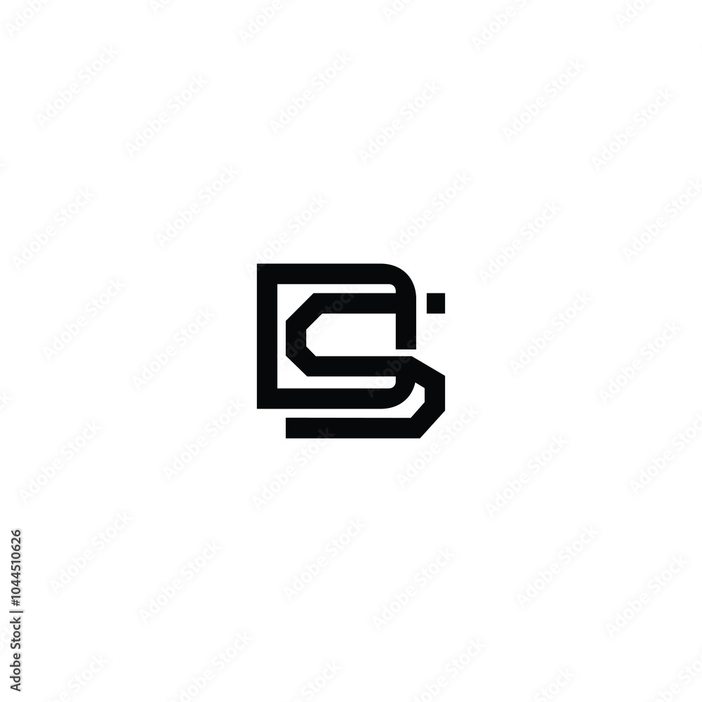 DS monogram logo design letter text name symbol monochrome logotype alphabet character simple logo DS monogram logo design letter text name symbol monochrome logotype alphabet character simple logo