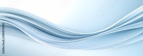 Soft Blue Wave Background Design for Creative Projects