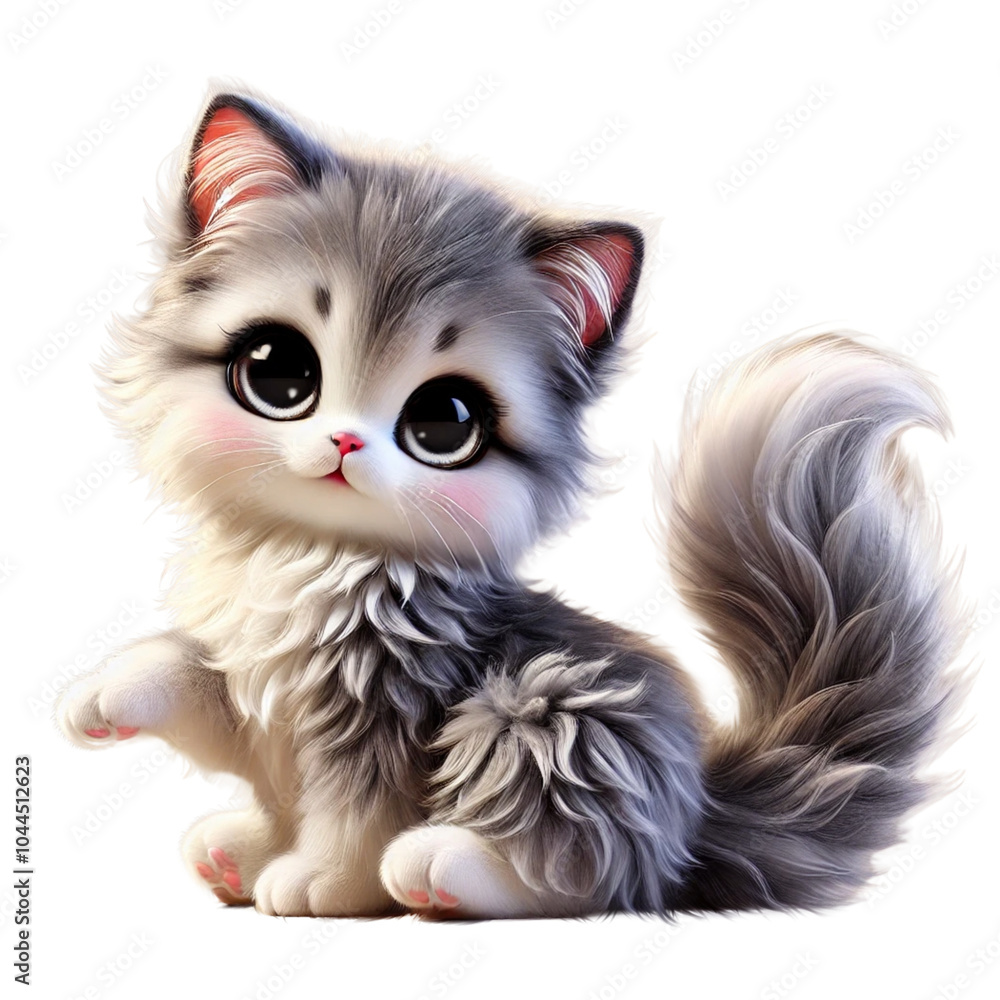 Cute CGI Cat Illustration -Adorable Feline with Realistic Fur
かわいいCGI猫のイラスト - リアルな毛並みの愛らしい猫 Cute CGI Cat Illustration -Adorable Feline with Realistic Fur
かわいいCGI猫のイラスト - リアルな毛並みの愛らしい猫