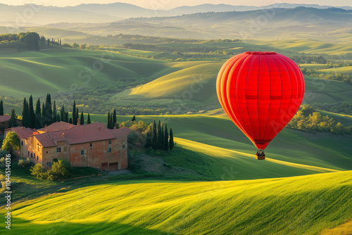 Hot Air Balloon Flight Over Tuscany