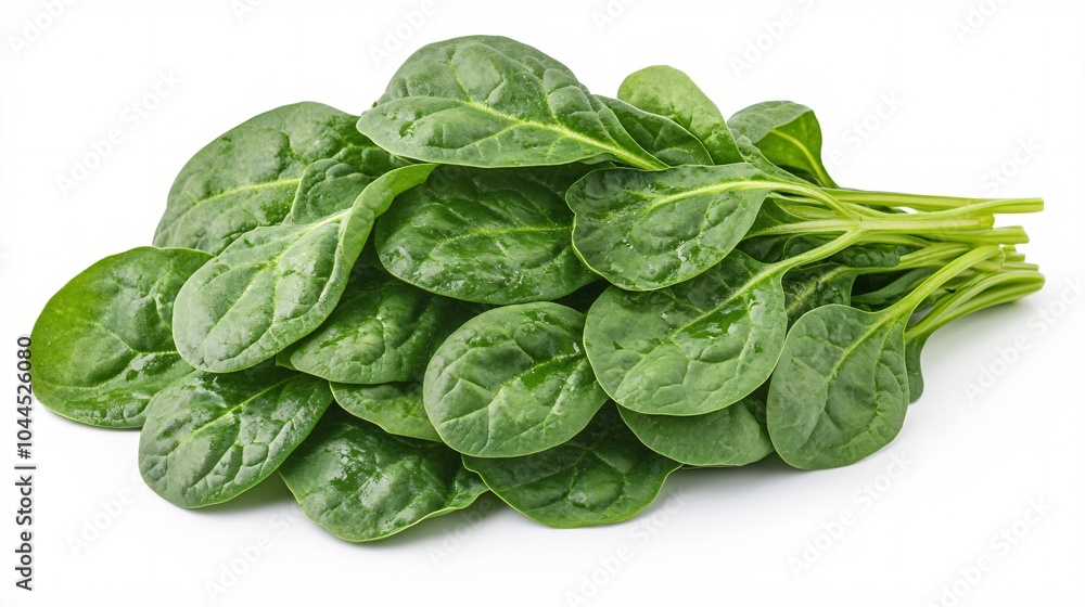 Spinach isolated on white background Spinach isolated on white background