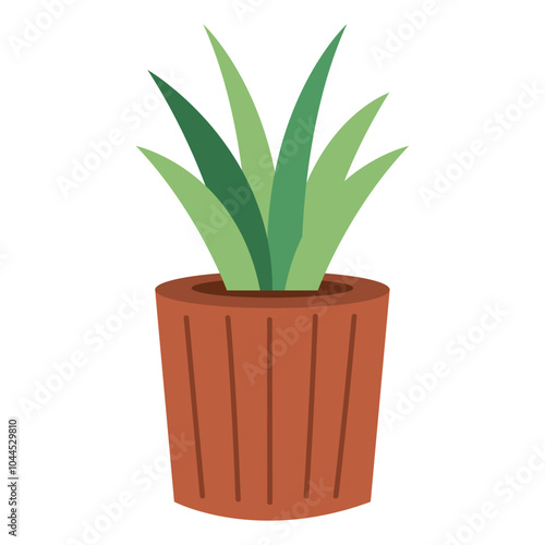 Wallpaper Mural succulent plant potted icon Torontodigital.ca