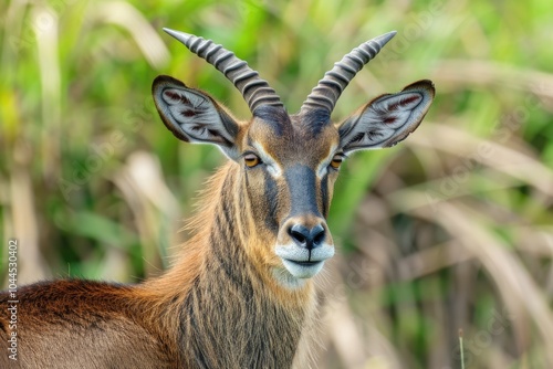 Male Waterbuck in Murchison Falls NP Uganda