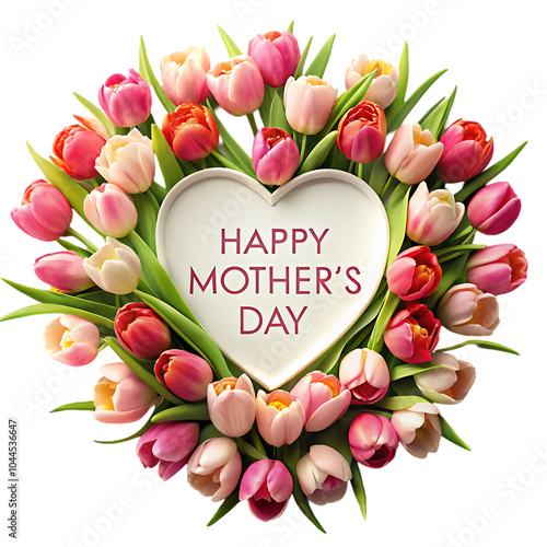 Mother day concept or lettering