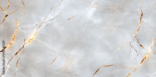 Elegant marble texture with gold veins, offering a luxurious and classic appearance for backgrounds or design projects. photo