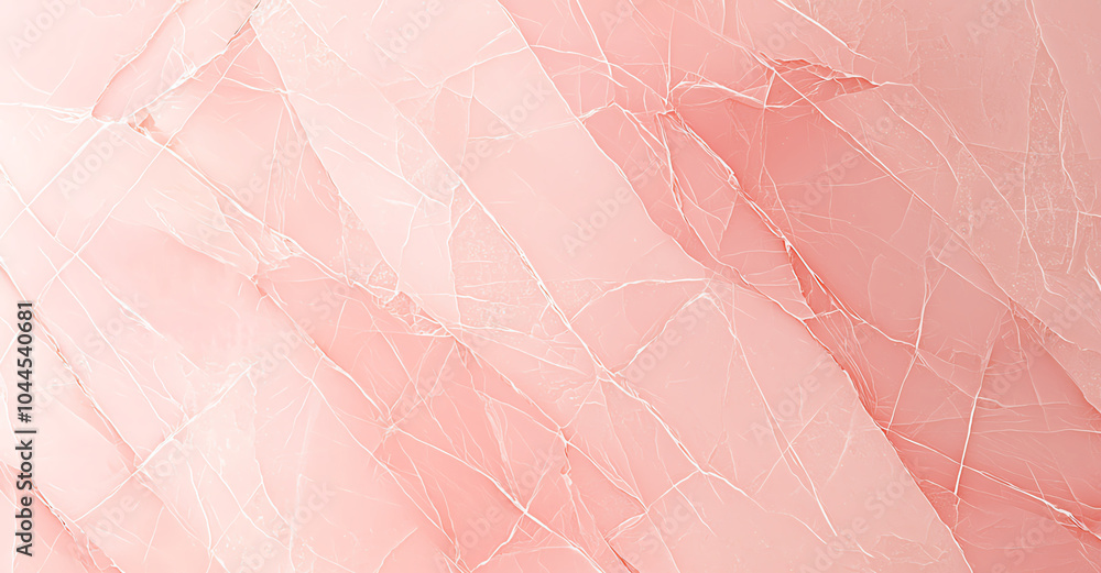 Fototapeta premium Soft pink marble texture with subtle veins, perfect for backgrounds, design projects, or elegant decor inspiration.