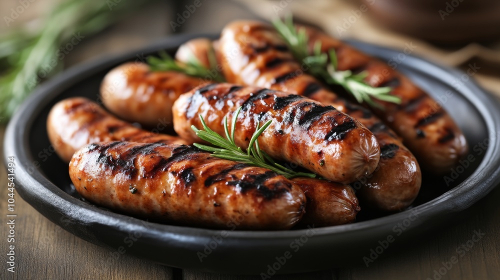 Grilled Sausages with Rosemary: A Delicious Summer Appetizer Grilled Sausages with Rosemary: A Delicious Summer Appetizer