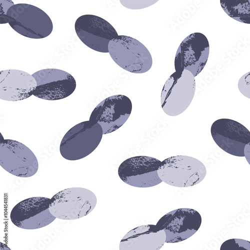 Enterococcus. Probiotics. Lactic acid bacteria. Good bacteria and microorganisms for gut and intestinal flora health. Microbiome. Vector medical seamless pattern
