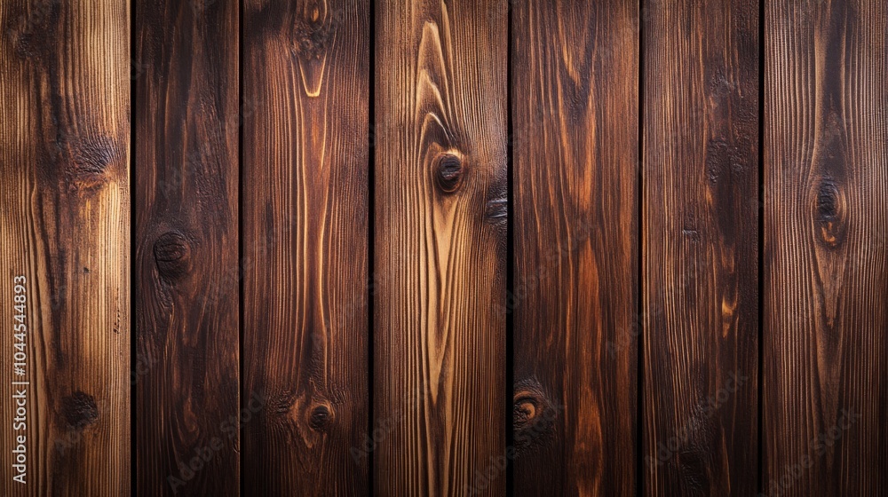 Naklejka premium Smooth Wood Background with Grain Patterns in Soft Focus