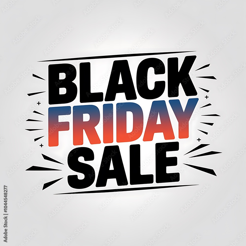 Black Friday Sale Text with Bold Typography and Exploding Graphic Design Black Friday Sale Text with Bold Typography and Exploding Graphic Design