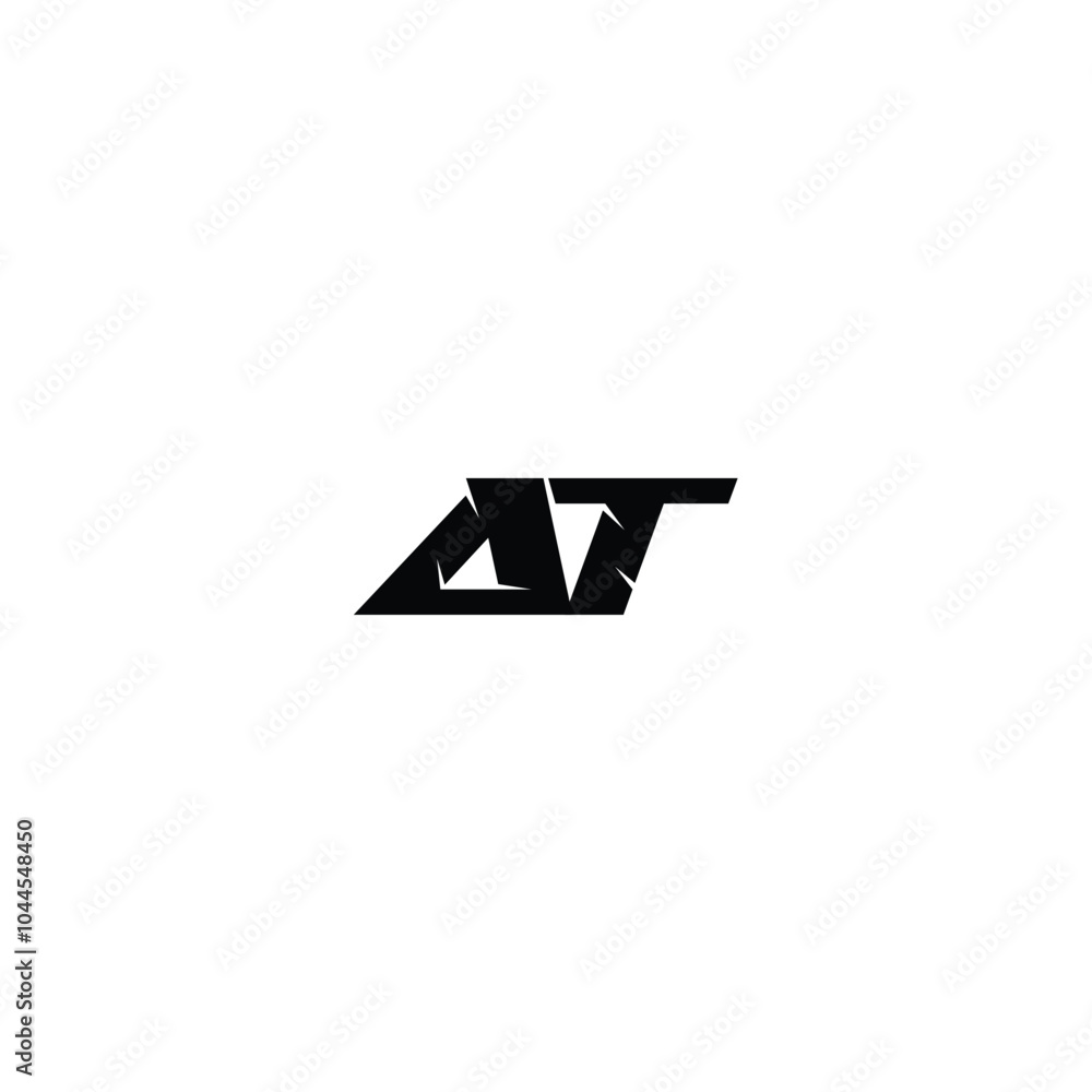 AT monogram logo design letter text name symbol monochrome logotype alphabet character simple logo AT monogram logo design letter text name symbol monochrome logotype alphabet character simple logo