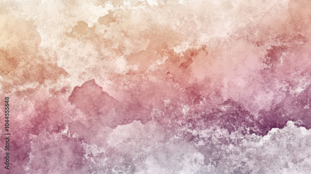 Obraz premium Soft Textured Watercolor Background in Minimalist Style