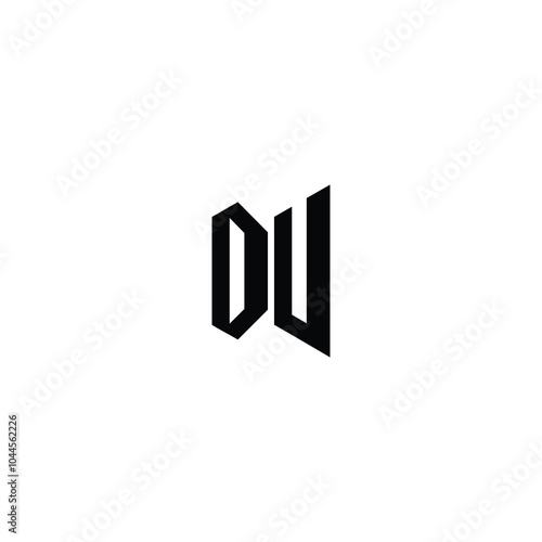 DU monogram logo design letter text name symbol monochrome logotype alphabet character simple logo Free Download DU monogram logo design letter text name symbol monochrome logotype alphabet character simple logo - GFXLoad